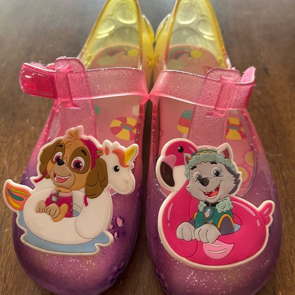 Paw Patrol Jelly Shoes 12